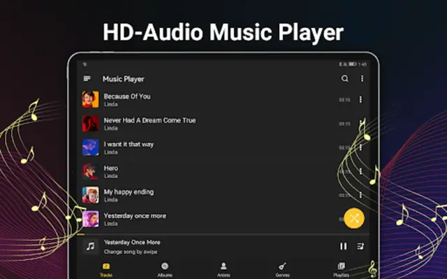 Music Player - Audio Player HD android App screenshot 4